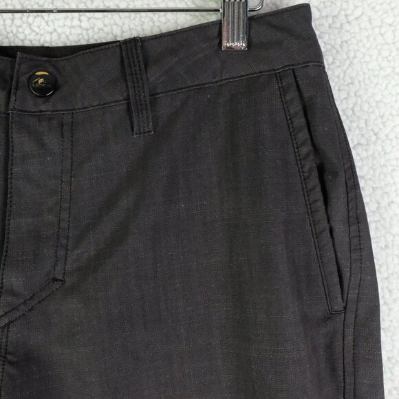 Quiksilver Amphibians Shorts Mens 30 Gray Swim Beach Summer Hybrid - Picture 2 of 12